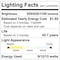 Luxrite Modern Up and Down LED Porch Lights Outdoor 9W/12W/15W 3CCT 3000K-5000K IP65 8 Aluminum ETL, 2PK LR40326-2PK - alternate 2